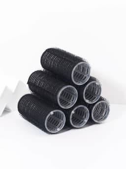 Heatless Curler Set, 6pcs Self Gripping Curler Rollers, DIY Hairdressing Tools, Special for Real Hair Wigs