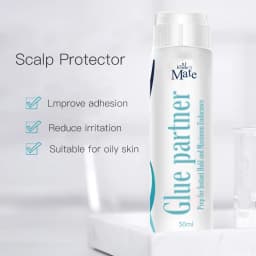 Scalp Protector For Wig Glue Waterproof Skin Protection Lace Glue Primer Fast Drying Prevents Irritation From Tape Adhesive