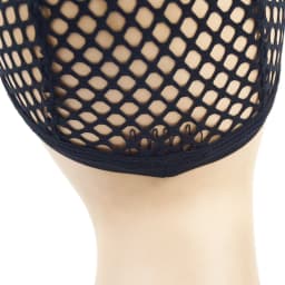 1pc Black/Blonde 4 clips Stretch Mesh Cap Big Hole Weaving Cap for Making Wigs