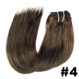 Clip Ins Straight Seamless Brazilian Human Hair Extensions 10A Brazilian Virgin Human Hair 8 Pcs Clip In Extensions 120G/Pack