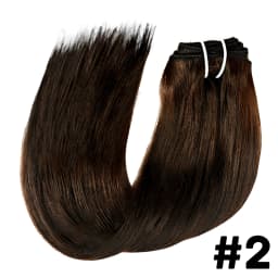 Clip Ins Straight Seamless Brazilian Human Hair Extensions 10A Brazilian Virgin Human Hair 8 Pcs Clip In Extensions 120G/Pack
