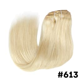 Clip Ins Straight Seamless Brazilian Human Hair Extensions 10A Brazilian Virgin Human Hair 8 Pcs Clip In Extensions 120G/Pack