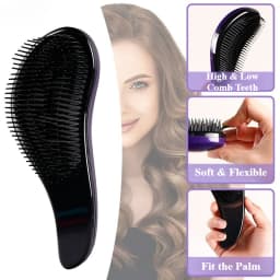 Magic Hairbrush Anti-Tangling Curly Hair Comb Scalp Massage Anti-static Grooming Smooth Soft Brush Wig Salon Hair Styling Tools