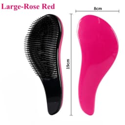 Magic Hairbrush Anti-Tangling Curly Hair Comb Scalp Massage Anti-static Grooming Smooth Soft Brush Wig Salon Hair Styling Tools