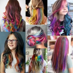 50 Pcs Hair Feathers with Hair Extension Tools,Long Straight Synthetic Hair Feather Extensions Kit with Beads for Women Girls