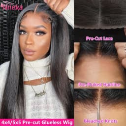 360 Hd Lace Frontal Wigs 13x6 13x4 Lace Wig Straight Human Hair Wigs 5x5 4X4 Glueless Straight Human Hair Wigs For Women 200%