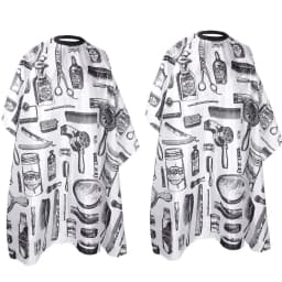 Barber Apron Waterproof Haircut Apron Cape Haircut Cover Salon Hairdresser Haircut Cover Colored Apron Styling Cloth