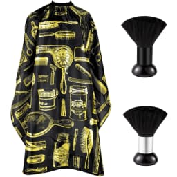 Barber Apron Waterproof Haircut Apron Cape Haircut Cover Salon Hairdresser Haircut Cover Colored Apron Styling Cloth