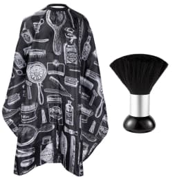 Barber Apron Waterproof Haircut Apron Cape Haircut Cover Salon Hairdresser Haircut Cover Colored Apron Styling Cloth