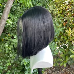 Jet Black 13x6 Synthetic Lace Front Wigs for Black Women Shoulder Length Bob Glueless Synthetic Wigs 150% Density Natural Hair