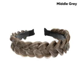 Synthetic fashion braided headband, hair band, braided hairstyle, Bohemian style, women's hair accessory/wig decoration.