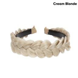 Synthetic fashion braided headband, hair band, braided hairstyle, Bohemian style, women's hair accessory/wig decoration.