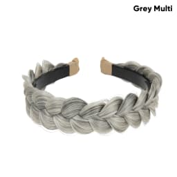 Synthetic fashion braided headband, hair band, braided hairstyle, Bohemian style, women's hair accessory/wig decoration.
