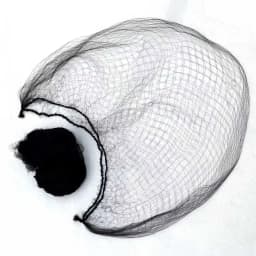 20Pcs Black Invisible Hair Nets Disposable Nylon Hairnet 24-48 Inch Elastic Edge Wig Cap For Food Service Daily Use