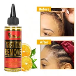 118ML Fast-Acting Tape in Extension Remover Wig Glue Adhesive Double Sided Extension Tape Wig Tape Hair Glue Remover