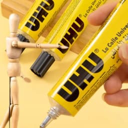 7ml/20ml/35ml/60ml UHU Universal Flexible Clear Glue For Wigs Lace Fabric Wood Metal Leather Porcelain DIY Repair