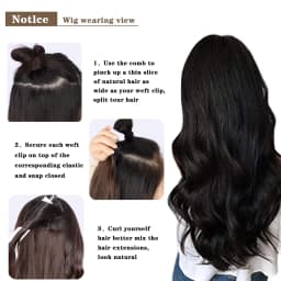 Synthetic 24Inch 16Clips Long Curly Hair Extension Heat Resistant Hair Extension Clips In Ombre Black Brown Blond Women