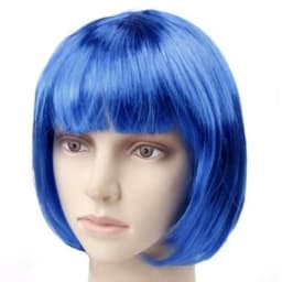 Hot Cosplay Full Wig Short Bob Wig Short Straight Hair Synthetic Hair