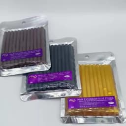 24 PCS/Lot Yellow Hair Extension Glue Sticks Hot Melt Glue Stick for hair extension