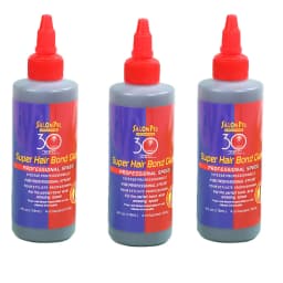 Wholesale Salon Pro 30 Sec Super Hair Bond Glue 4Oz 118ml, Professional Bonding Adhesive, Fast-Drying Wig Glue, Strong Hold)