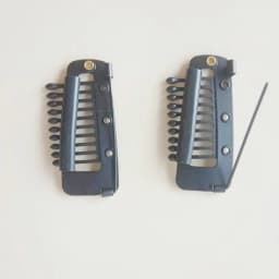 5pcs/10pcs Chunni Dupatta Clips With Safety Pin10-Teeth Strong Grip Hair Clip Duppatta Hack Hijab Tikka Setting Grip Clips