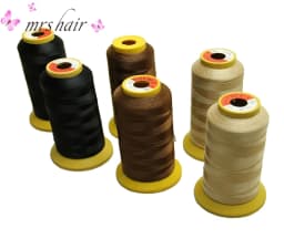Nylon Thread For Hair Extensions Tools Hook Needle Hairdressing Salon Supplies Making Wigs Polyester Thread Threads For Weaving