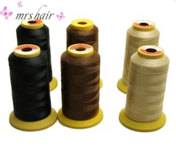 Nylon Thread For Hair Extensions Tools Hook Needle Hairdressing Salon Supplies Making Wigs Polyester Thread Threads For Weaving
