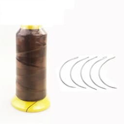 Nylon Thread For Hair Extensions Tools Hook Needle Hairdressing Salon Supplies Making Wigs Polyester Thread Threads For Weaving