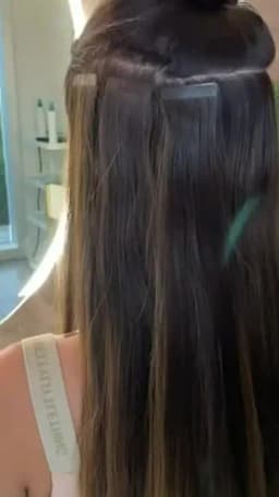 Straight Tape In Hair Extensions Skin Weft Tape In Hair Extensions 20Pcs 50G/Pack Adhesive Invisible 100% Real Human Hair Women