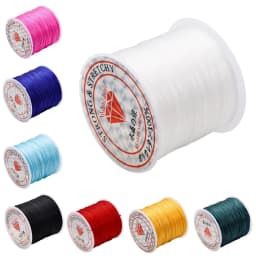Strong Elastic Crystal Beading Cord for Bracelets Stretch Thread String Necklace DIY Jewelry Making Cords Line Hair Extension