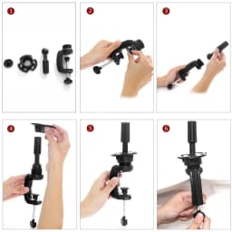 100%Real Hair Doll Head For Curling Straightening Dyeing Braiding Hairdressing Dark Brown Mannequin Head Training Head Kit