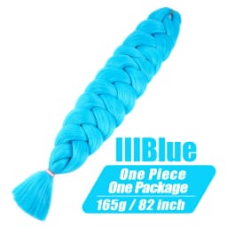 82 Inch Long Kanekalon Jumbo Braiding Hair Synthetic Braids Crochet Hair Extensions 165g Pre Stretched Braid For Black Women