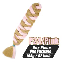 82 Inch Long Kanekalon Jumbo Braiding Hair Synthetic Braids Crochet Hair Extensions 165g Pre Stretched Braid For Black Women