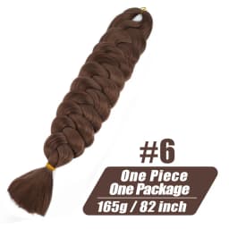 82 Inch Long Kanekalon Jumbo Braiding Hair Synthetic Braids Crochet Hair Extensions 165g Pre Stretched Braid For Black Women