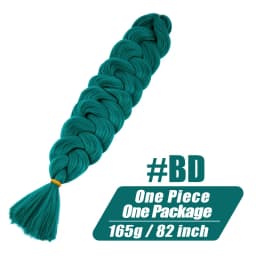 82 Inch Long Kanekalon Jumbo Braiding Hair Synthetic Braids Crochet Hair Extensions 165g Pre Stretched Braid For Black Women