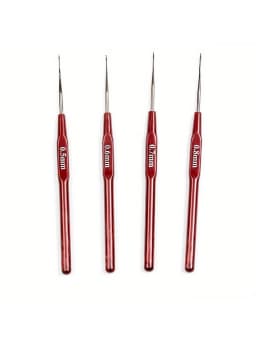 Crochet Hook Plastic Handle Crochet Hooks Handle Knitting Needles Set Crochetings Knittings