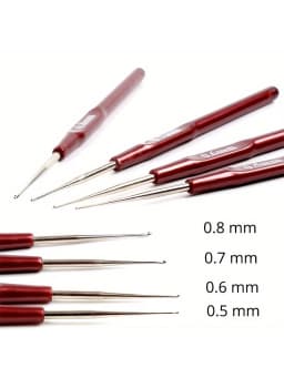 Crochet Hook Plastic Handle Crochet Hooks Handle Knitting Needles Set Crochetings Knittings