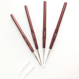 Crochet Hook Plastic Handle Crochet Hooks Handle Knitting Needles Set Crochetings Knittings