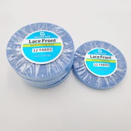 1 Roll 12Yards Double Sided Adhesives Blue Lace Front Support WalkerTape For Tape Hair/Skin Weft Hair/Lace Wigs/Toupee