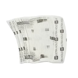 36 Pieces 4 Shape 7.6 cm * 2.2 cm White Ultra Hold Tape Lace Front Tape Arc Double Sided Tape for Toupee Wig Adhesive