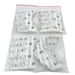 36 Pieces 4 Shape 7.6 cm * 2.2 cm White Ultra Hold Tape Lace Front Tape Arc Double Sided Tape for Toupee Wig Adhesive