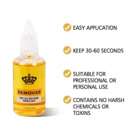 38ml Wholesale Wig Adhesive Waterproof Lace Glue Invisible Hair Toupee Frontal Bonding Remover Ghost+Remover