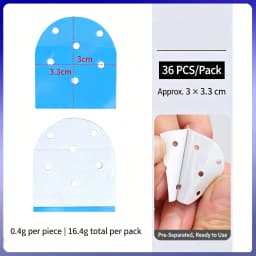 36PCS 72PCS Perforated Wig Tape Strips Waterproof Double-Sided Wig Tape for Lace Wig Blue Adhesive Tape for Wigs &Hair Extension
