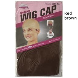 20 Pieces (10 Packs) Wig Cap Wig Nets Stretch Mesh Snood Hair Net Dark Beige Wig Caps