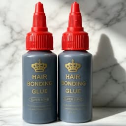 1FL.OZ 1/2/3PCS Black Waterproof Hair Bonding Glue False Eyelashes Super Hold Hair Weaving Lace Glue for Secure Hair Integration