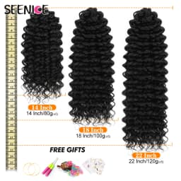 22inch Marshmallow Synthetic Afro Curl Crochet Hair Twist Braid Kinky Curly Braiding Hair Extensions Ombre Blonde For BlackWomen