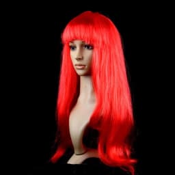 Soft Straight Hair Wig Women's Long Straight Hair Head Cover Makeup Ball Wig Men's And Women's Party Supplies