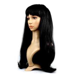 Soft Straight Hair Wig Women's Long Straight Hair Head Cover Makeup Ball Wig Men's And Women's Party Supplies
