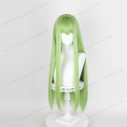 CC Enkidu Cosplay Wig 80cm Long Green Women Hair Anime Cosplay Wig Halloween Heat Resistant Synthetic Wigs