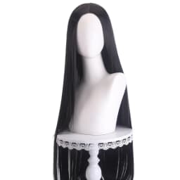 Long Straight Cosplay Wig Centre Parting Central Split Blond Pink Red Purple Heat Resistant Synthetic Hair Wigs